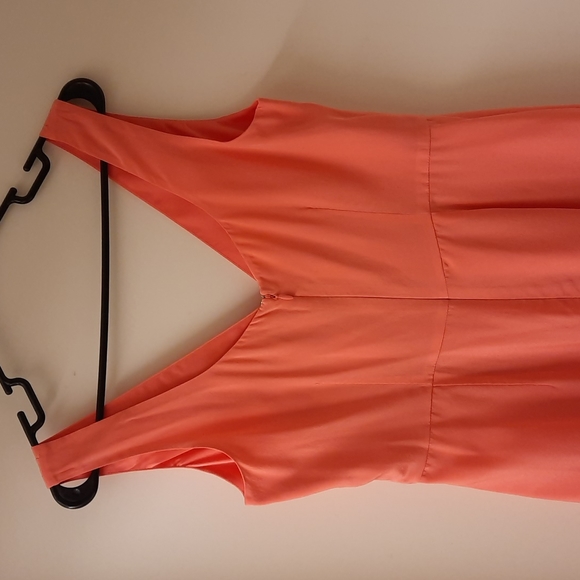 🥳HPx2🥳 NWT, Boden 100% Silk Guava Coral Dress - Picture 7 of 15